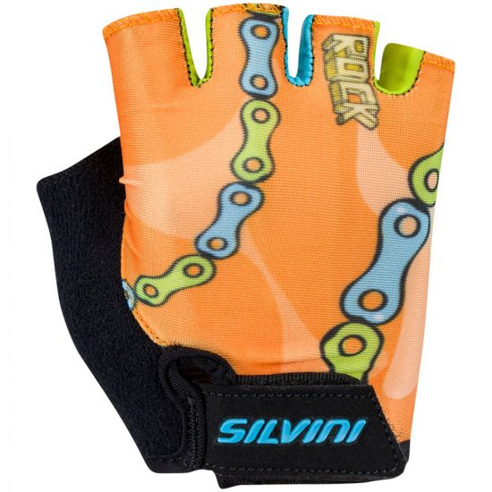 Rękawiczki dziecięce SILVINI kids-POMARAŃCZOWY-3-5 lat
